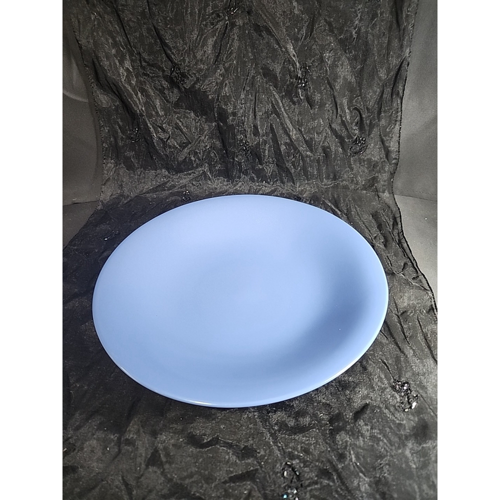 Japanese Serving Plate Lavender Blue Periwinkle 12 Inch